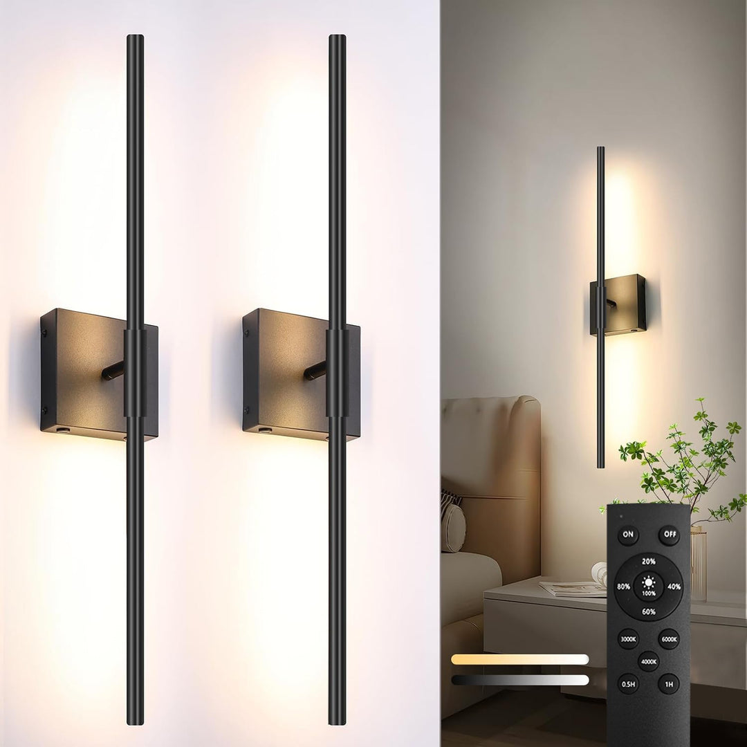 Rotatable LED wall light