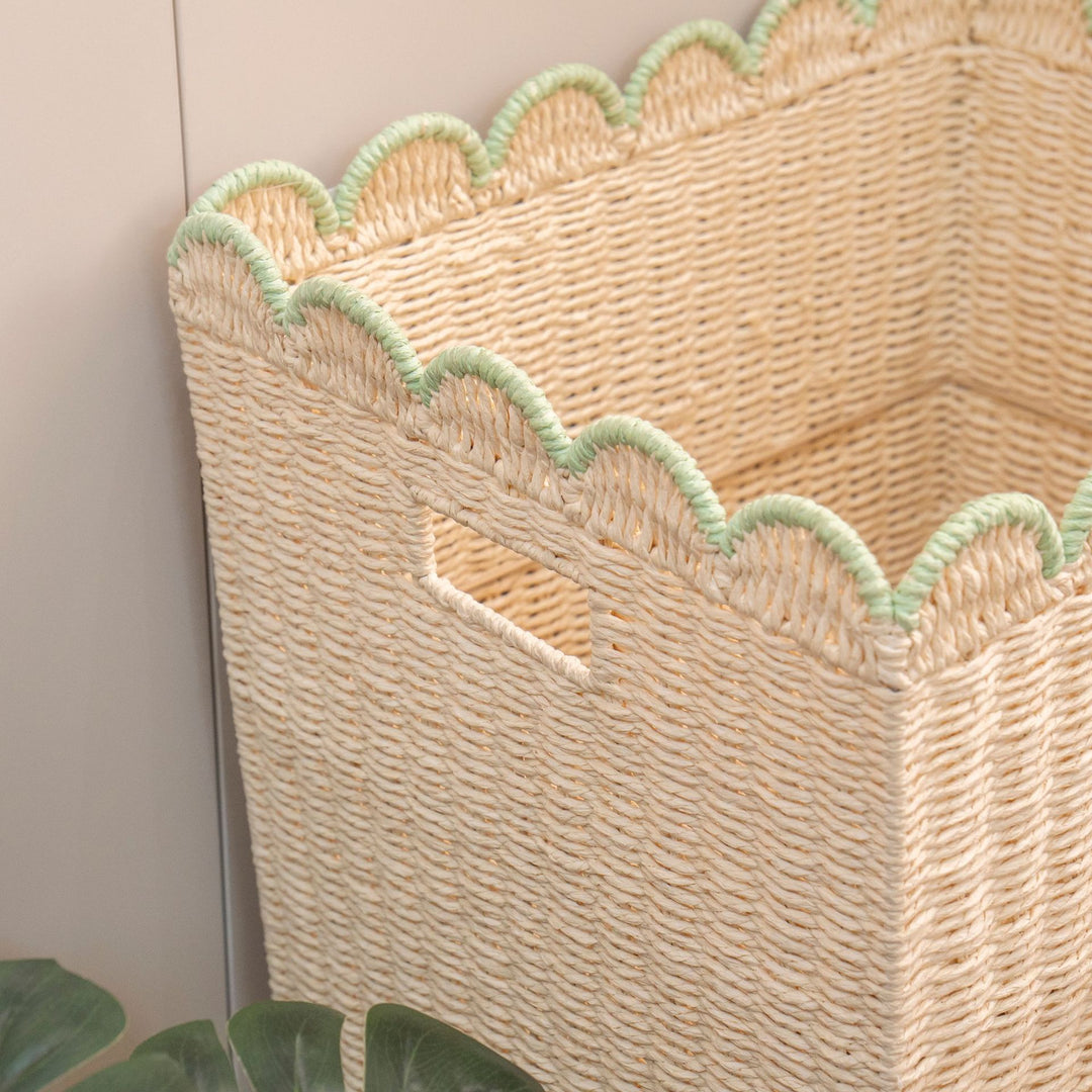 Tall Woven Storage Basket