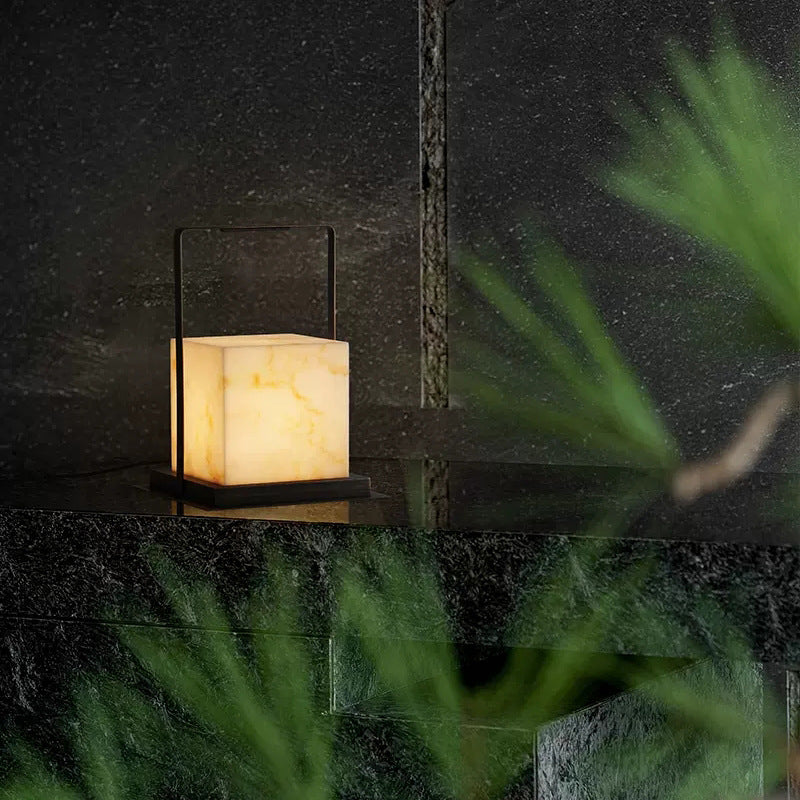 Modern Alabaster Table Lamp