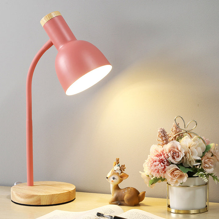 Modern desk lamp with adjustable arm