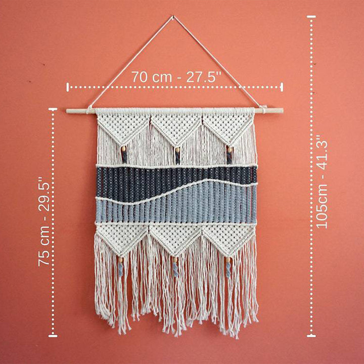 Bohemian Macrame Wall Tapestry