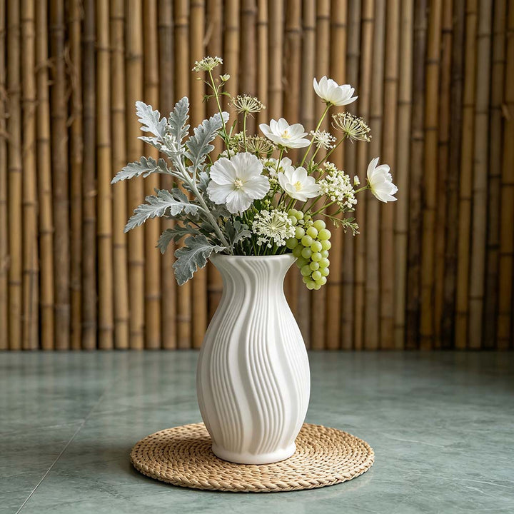 Elegant Textured Decorative Vase