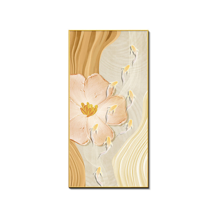 Floral Relief Wall Art