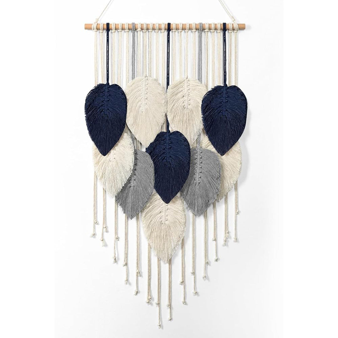 Macrame Leaf Wall Hanging Tapestry