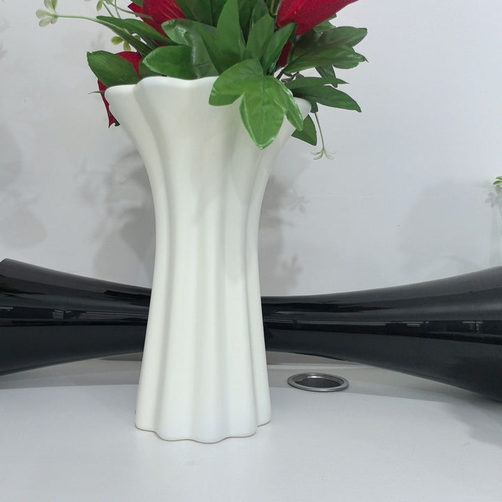 Sculpted Decorative Floral Vase