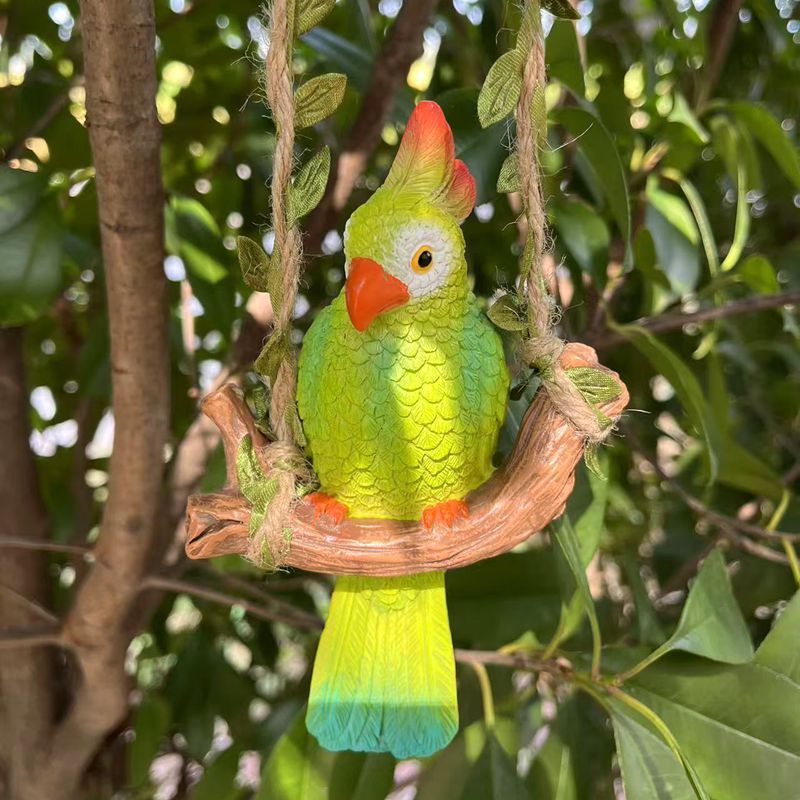 Decorative Parrot Sculpture