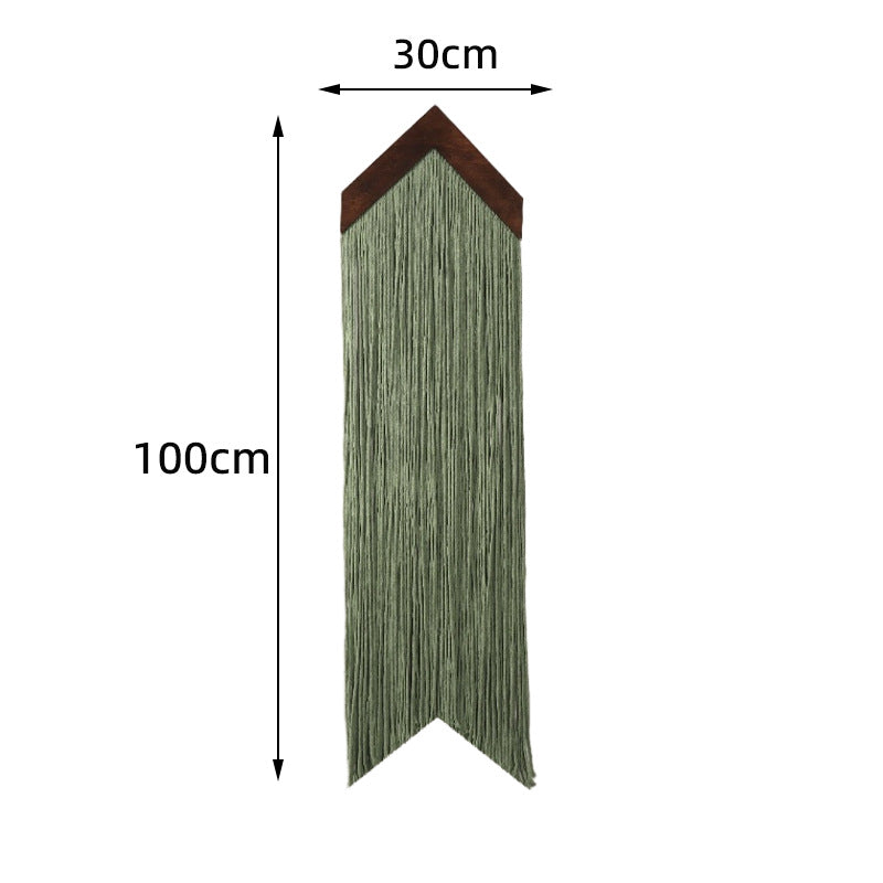 Macrame Wall Decor with Cloud Motif