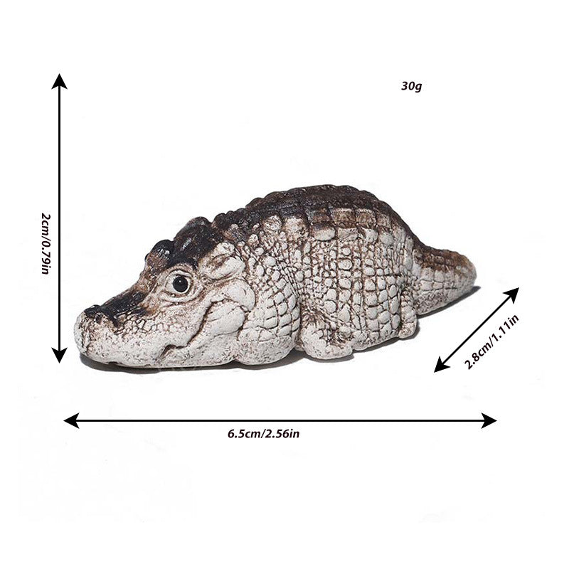 Decorative Crocodile Figurine