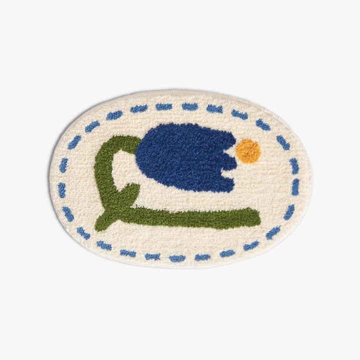 Playful Fruit-Themed Area Mat