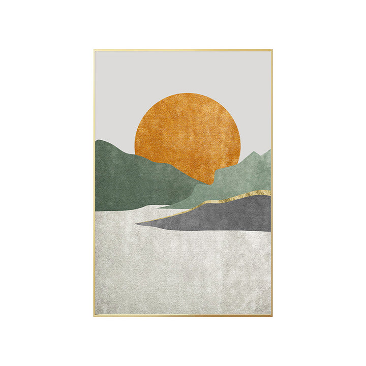Framed Abstract Landscape Art Print
