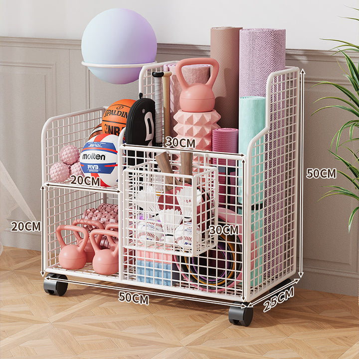 Multi-Level Fitness Equipment Organizer