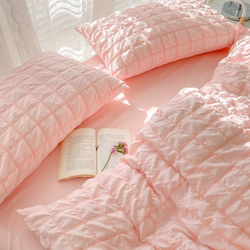 Soft Textured Bedding Set