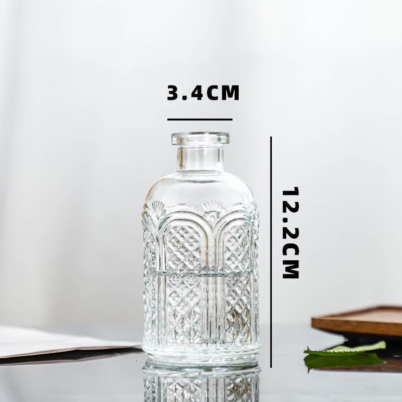Premium Textured Glass Beverage Container
