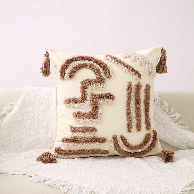 Bohemian Patterned Throw Pillow
