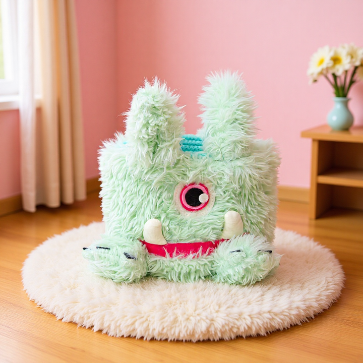 Playful Storage Basket in Bunny Design