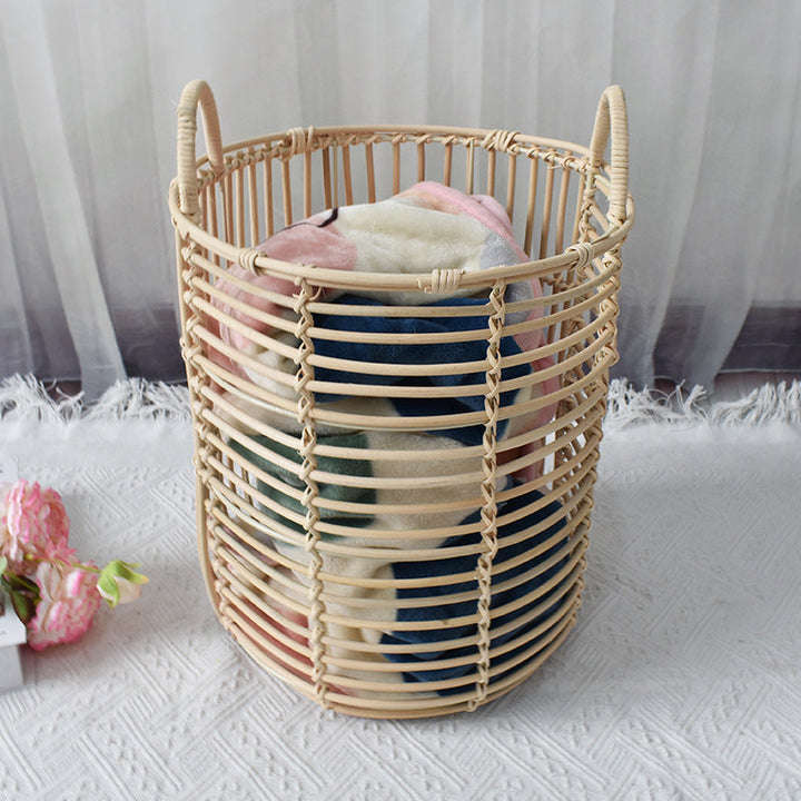 Decorative Wicker Storage Bin