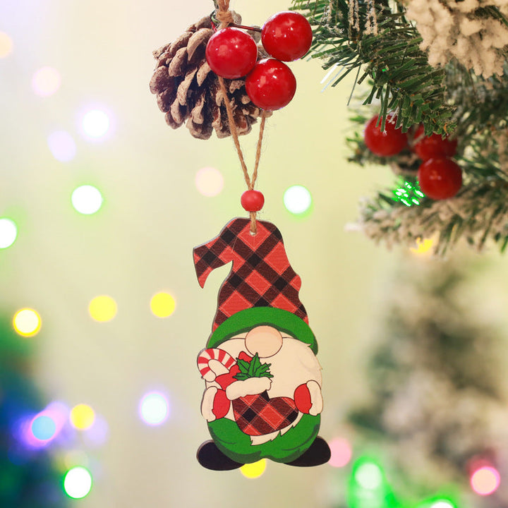 Decorative Christmas gnome pendant
