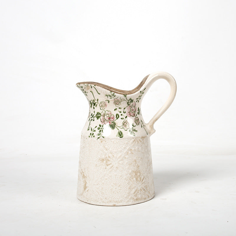 Flower counter jug