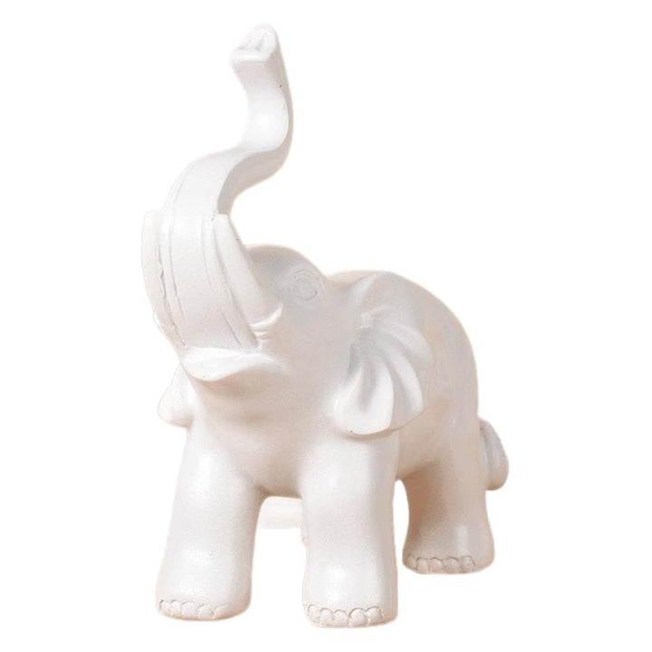 Decorative Black Elephant Figurine