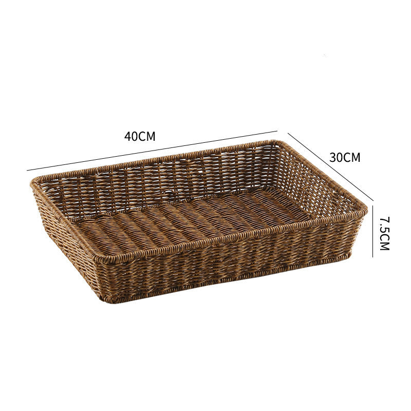 Natural Woven Storage Tray