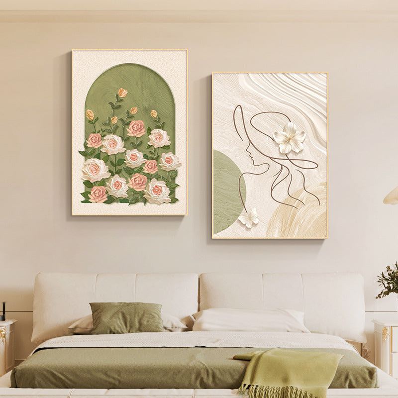 Elegant Framed Decorative Portrait