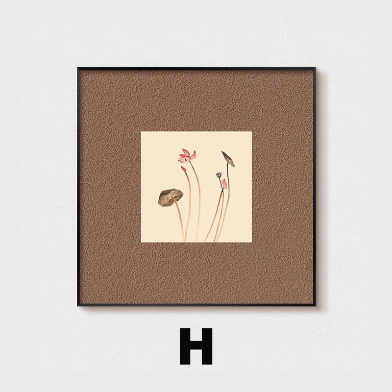 Framed Botanical Artwork