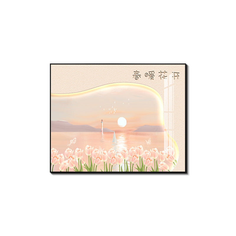 Floral Landscape Canvas Art