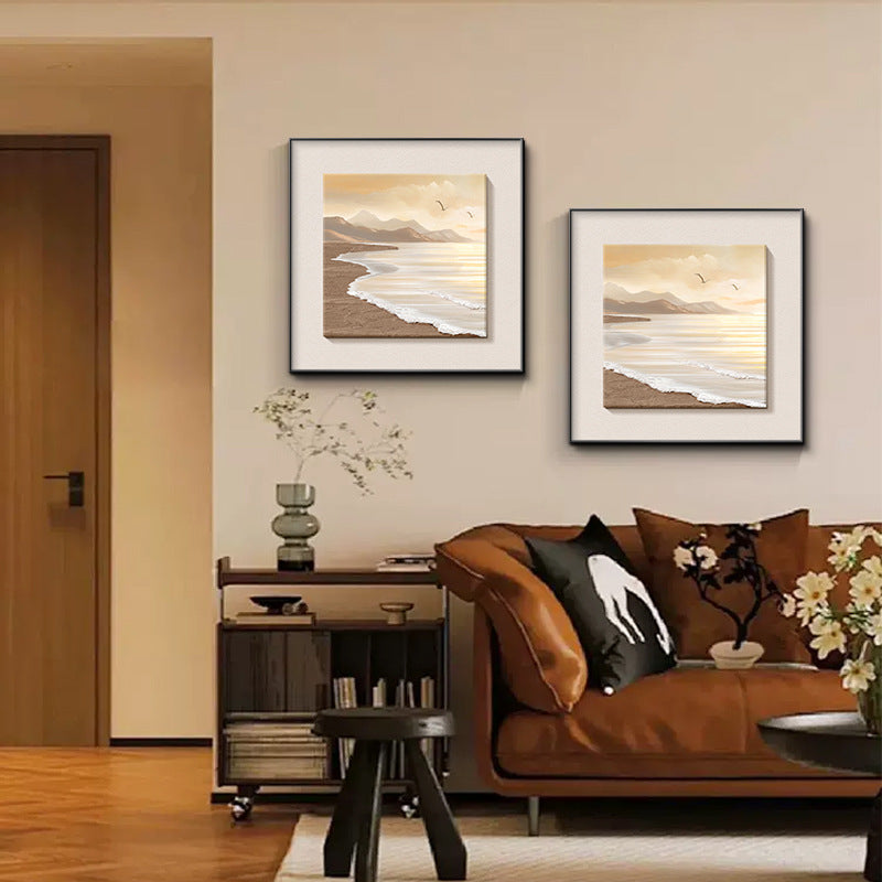 Coastal Serenity Framed Wall Art