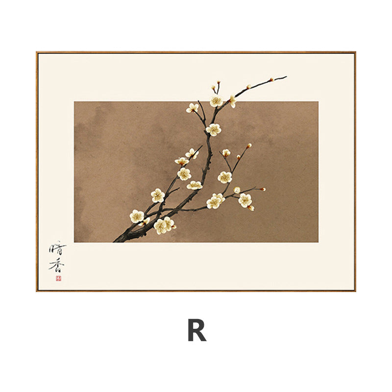 Elegant Framed Floral Blossom Art Print