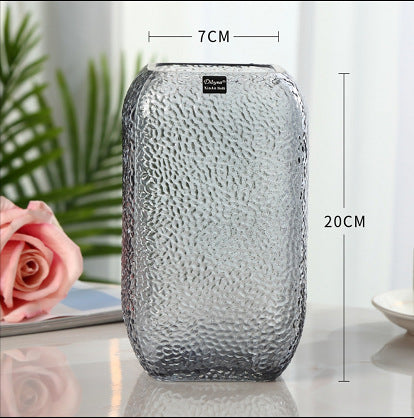 Decorative Glass Vase for Floral Display