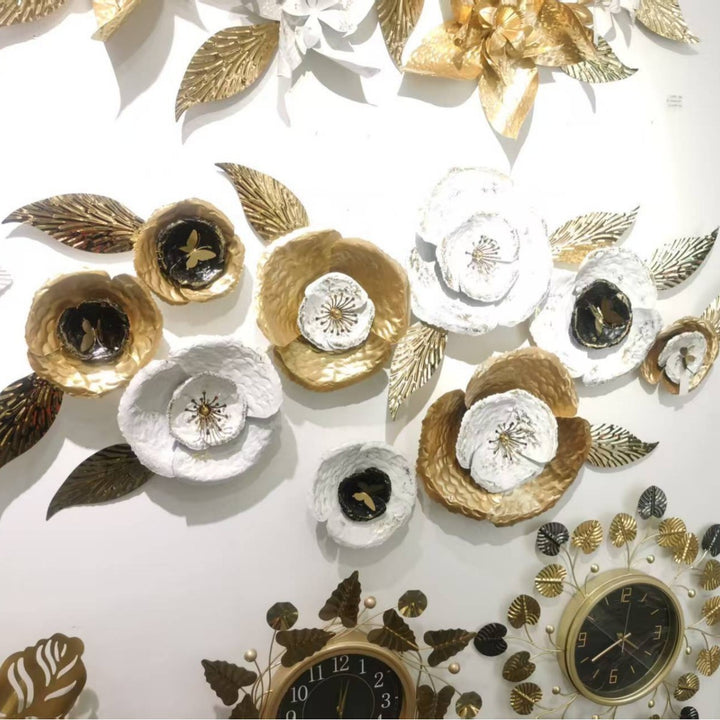 Decorative Floral Wall Sculptures