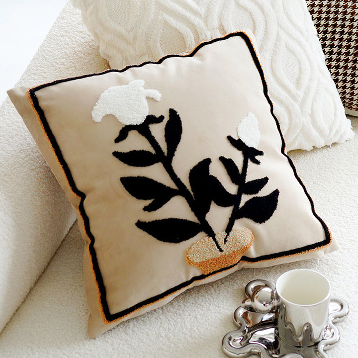 Decorative Geometric Throw Pillow
