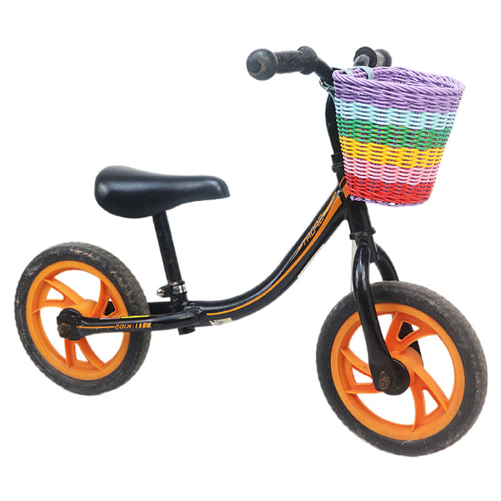 Balance bike with basket