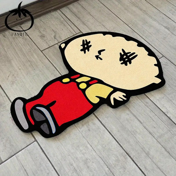 Cartoon Character Area Rug for Kids