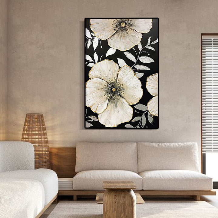 Floral Canvas Wall Decor