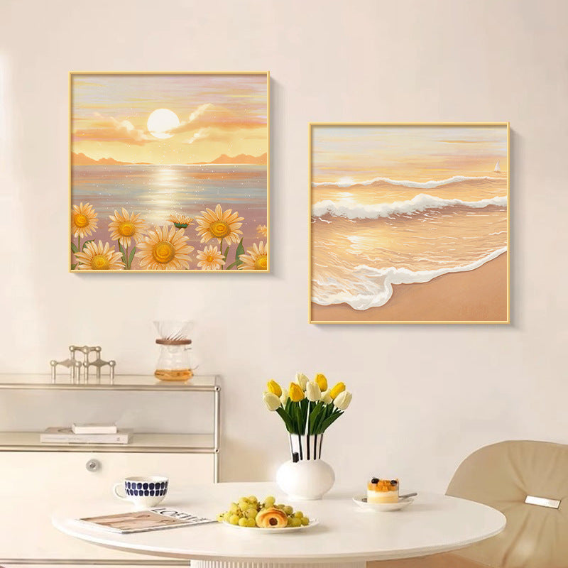 Floral Landscape Wall Art Print