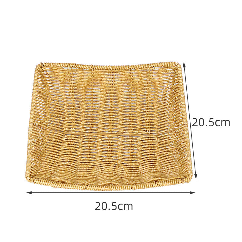Handcrafted Natural Woven Tray