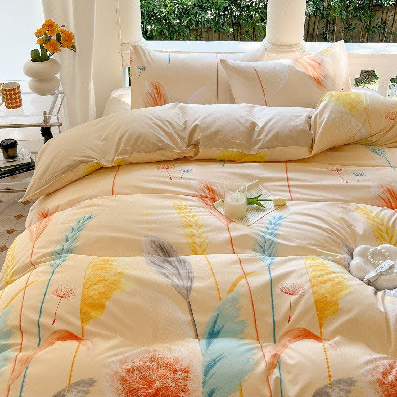Playful Cartoon-Themed Duvet Cover Set