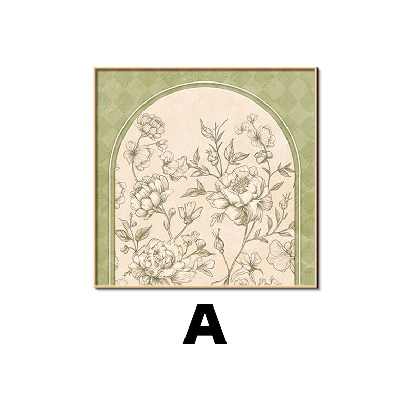 Floral Decorative Framed Artwork