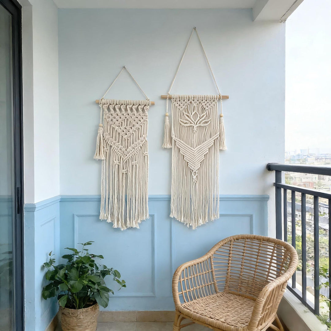 Handcrafted Macrame Wall Tapestry