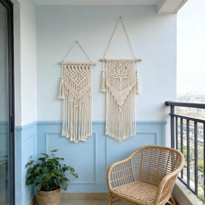 Handcrafted Macrame Wall Tapestry