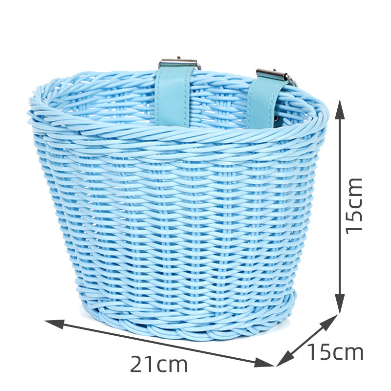 Woven Storage Basket with Handles