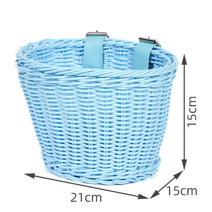 Woven Storage Basket with Handles