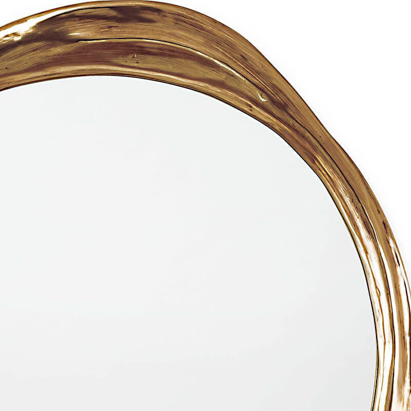 Artistic Oval Wall Mirror