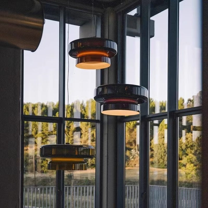 Rauches Glass Mushroom Pendant Lamp