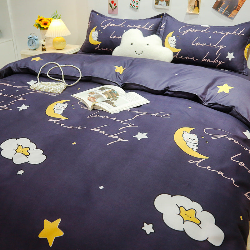 Fun Cartoon-Themed Duvet Cover Set