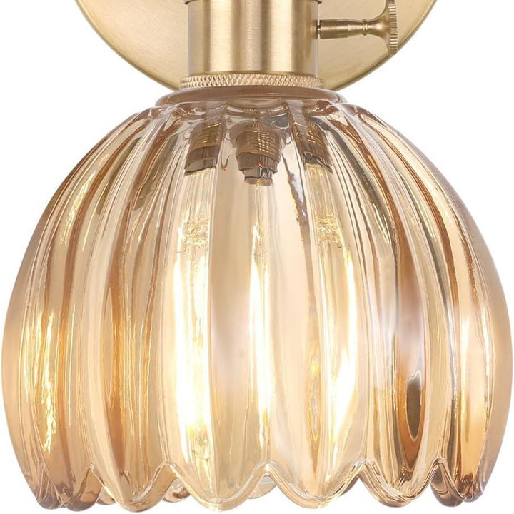 Elegant Glass Wall Lamp