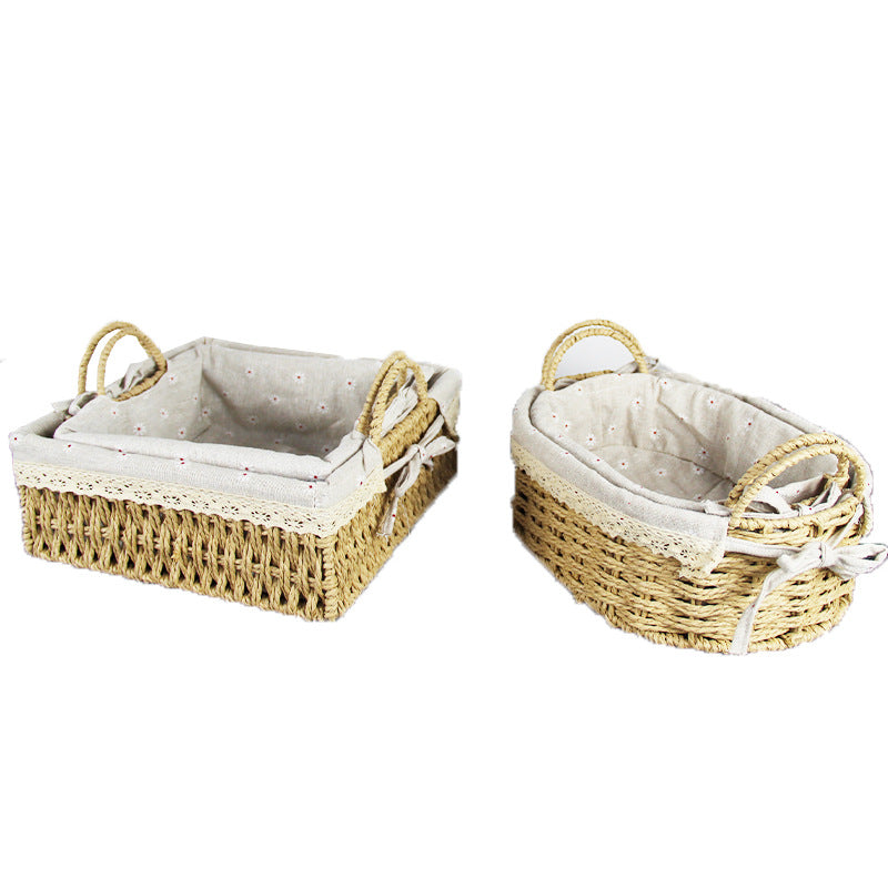 Handcrafted Woven Storage Basket