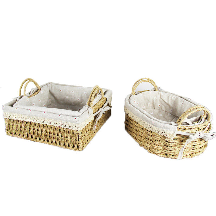 Handcrafted Woven Storage Basket