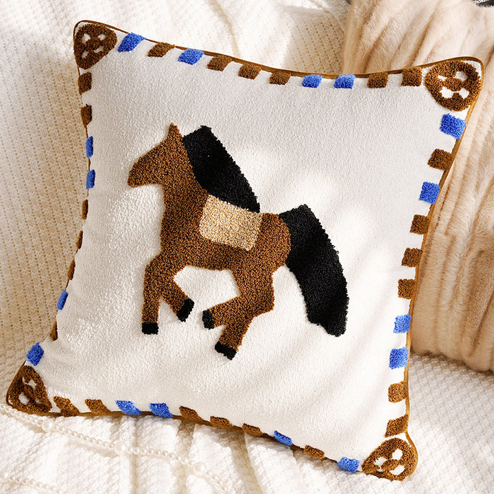 Artistic Textured Decorative Pillow